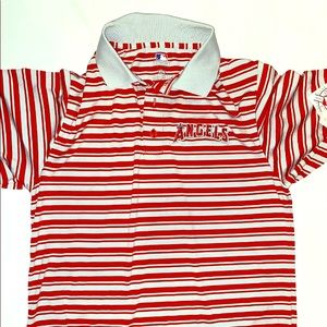 MLB polo baseball angels shirt, NEW